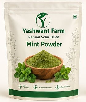 Natural Solar-Dried Mint Powder